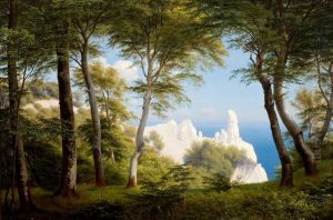 View of the sea from Moens Klint