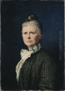 Portrett av Ragna Nielsen, fodt Ullmann