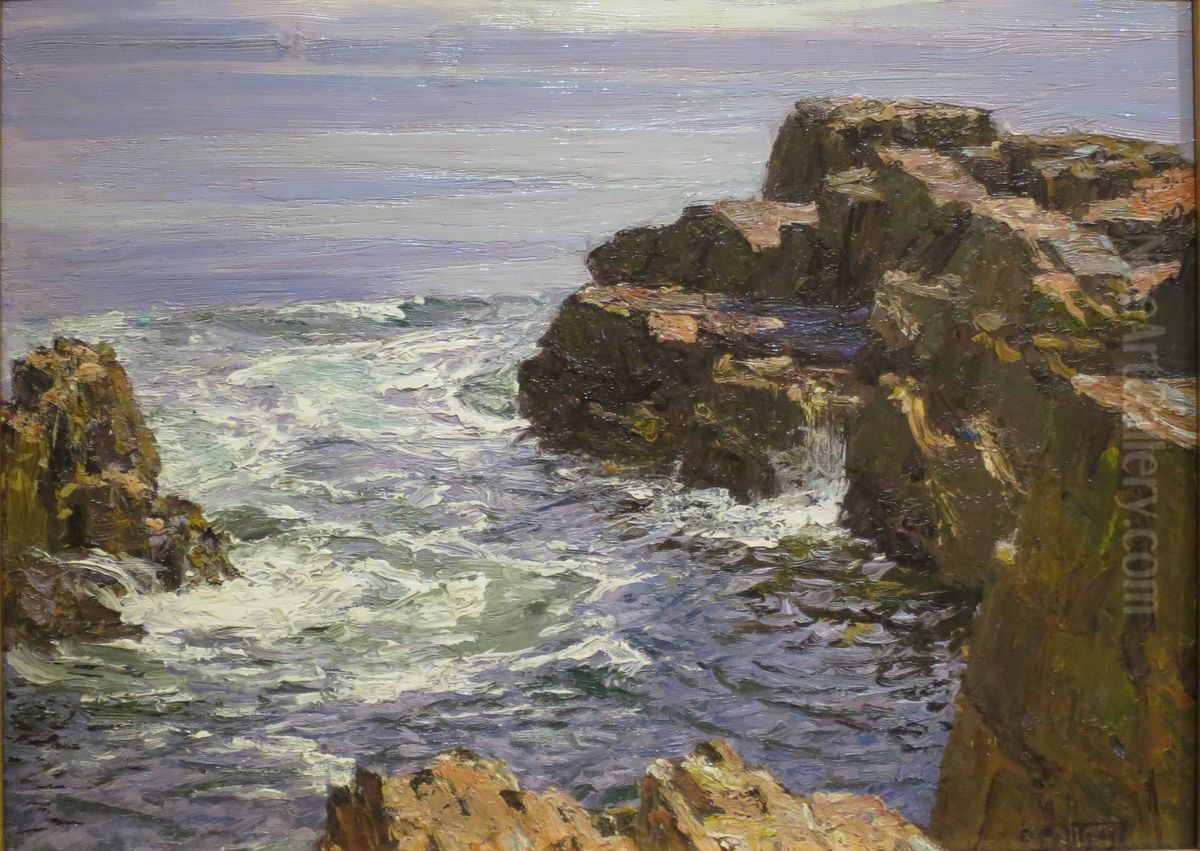 The Breaking Wave Oil Painting by Edward Henry Potthast