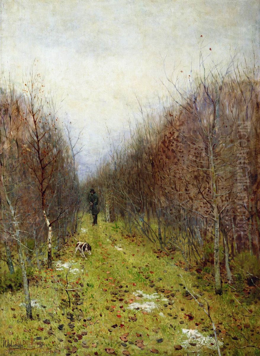 Autumn Landscape Oil Painting by Isaac Levitan