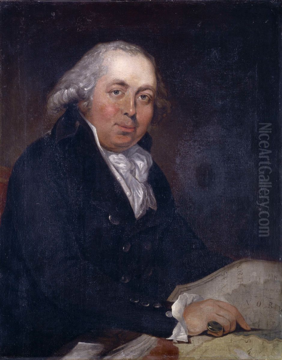 Portrait Oil Painting by Carl Frederik von Breda