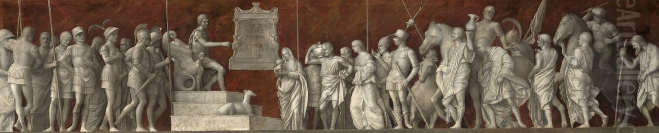 An Episode from the Life of Publius Cornelius Scipio Oil Painting by Giovanni Bellini