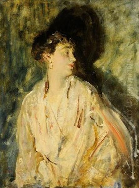 Lois Sturt Oil Painting by Ambrose McEvoy