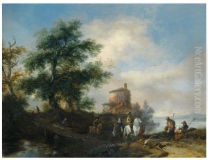 Departure of the hunt