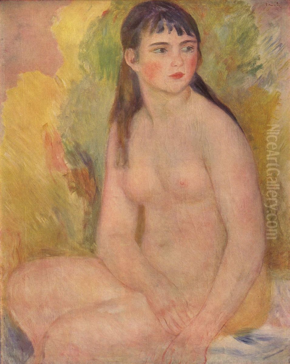 Nu feminin Oil Painting by Pierre Auguste Renoir