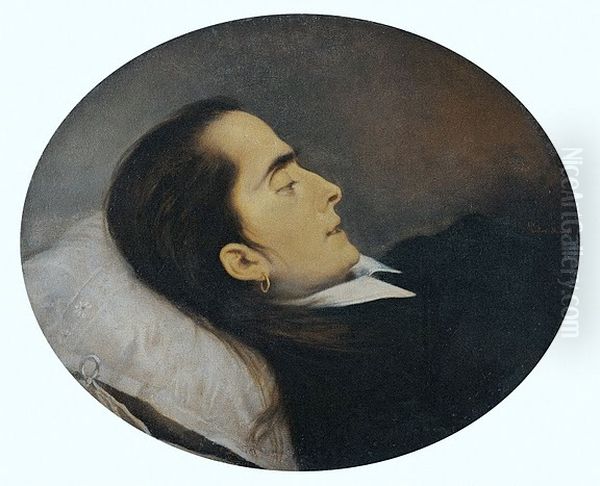 A morta Oil Painting by Victor Meirelles