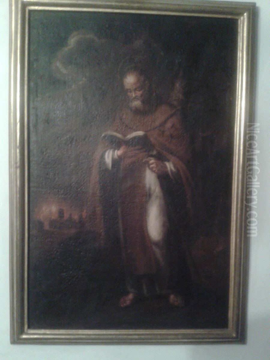 S. Antonius the Great Oil Painting by Unidentified painter