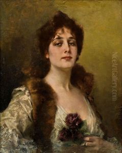Lady with Roses