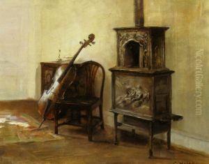 Interior with a Cello