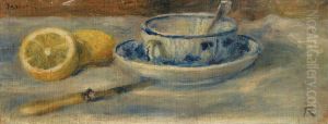Citron et Tasse Bleue - Fragment