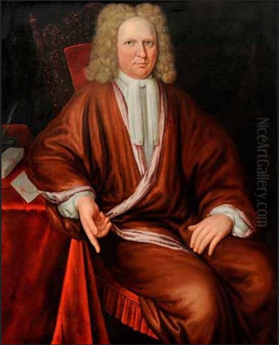 Portrait of Johannes Kocuijt Oil Painting by Jan Thomas van Kessel