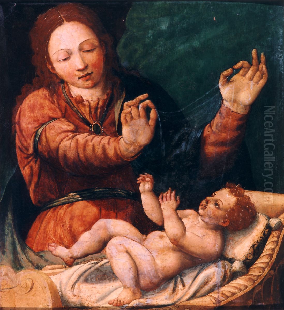 Virgen del velo Oil Painting by Raphael
