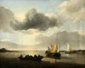 Vessels in the mouth of a river