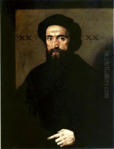 Portrait of a bearded man.