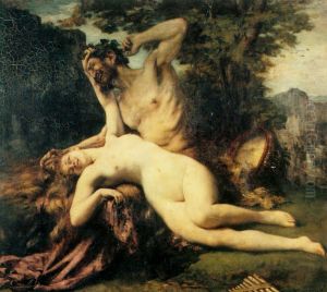 Satyre   and  Menade