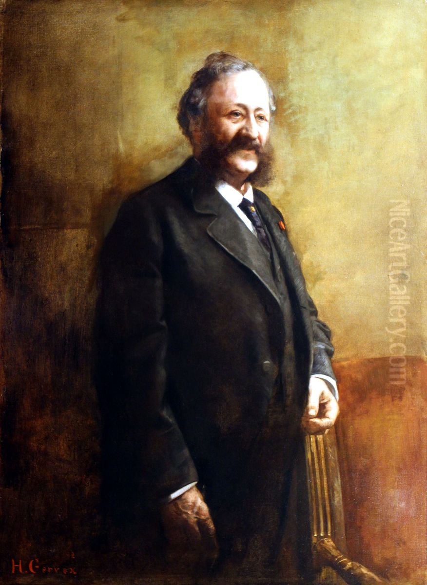 Thomas W. Evans Oil Painting by Henri Gervex