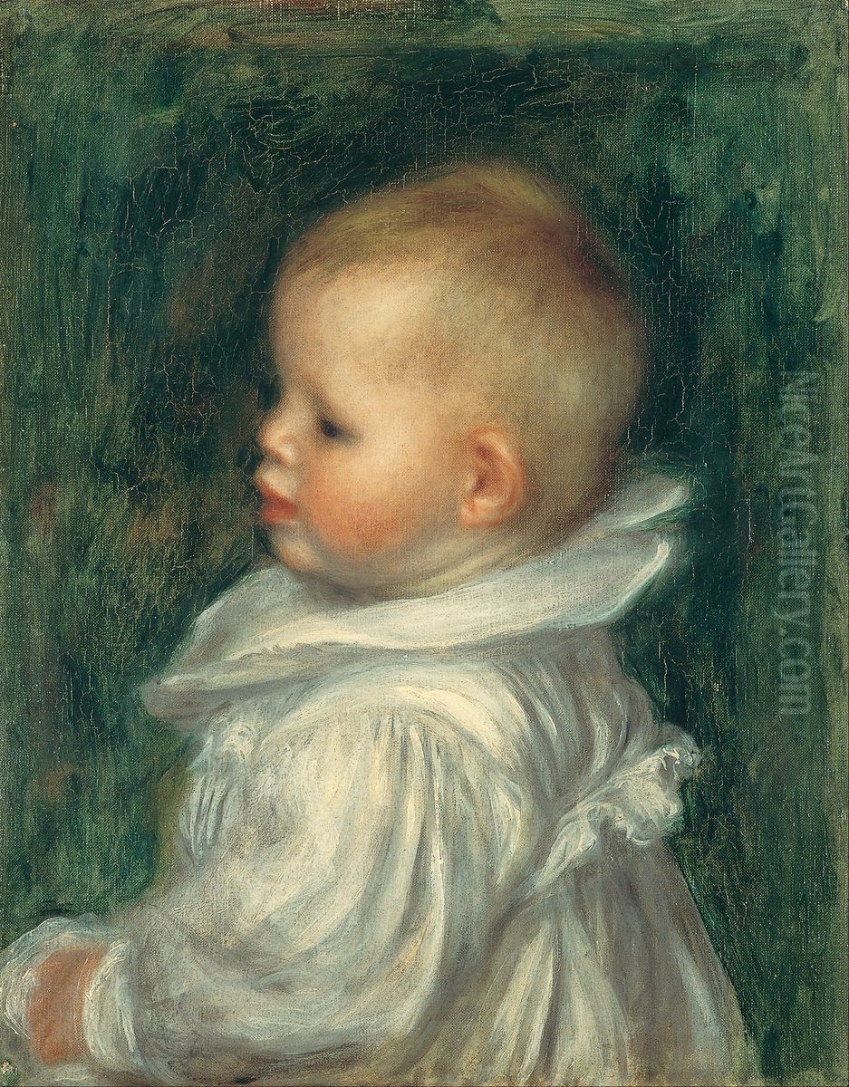 Portrait of Claude Renoir Oil Painting by Pierre Auguste Renoir