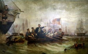 Battle of Lake Erie,U.S. Senate Art Collection, U.S. Capitol, Washington, D.C.