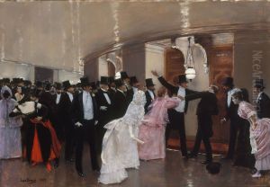 Altercation dans les couloirs de l'Opera