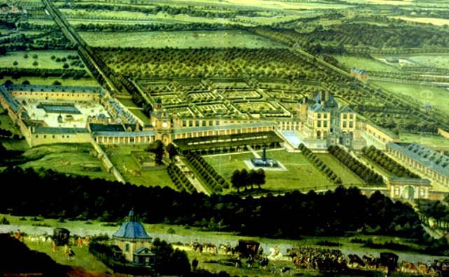 Chateau de Mariemont Oil Painting by Denis van Alsloot