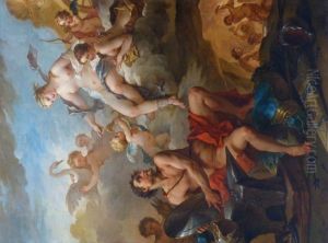 Venus asks Vulcan for Weapons for his Son Aeneas
