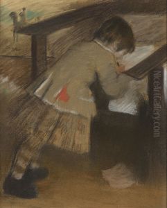 Jacques de Nittis as a Child