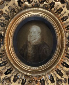 Miniatuurportret van Christoffel Plantin