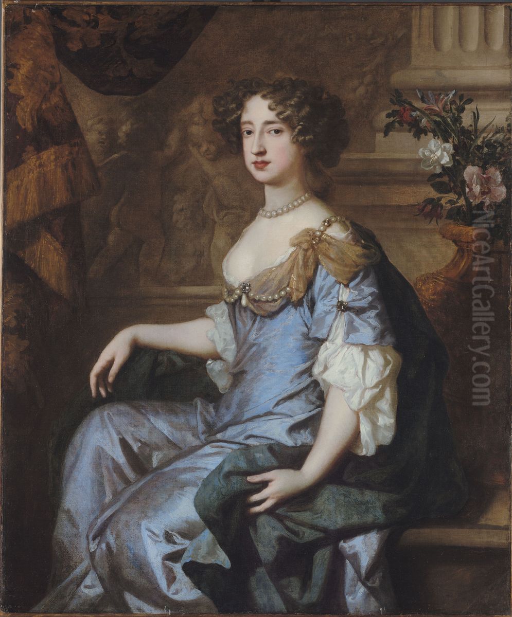 Portrait of Mary II when Princess of Orange Oil Painting by Peter Lely