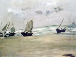 Plage de Berck-sur-mera maree basse