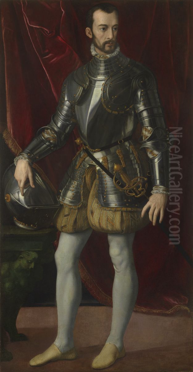 Francesco I de' Medici Oil Painting by Alessandro Allori