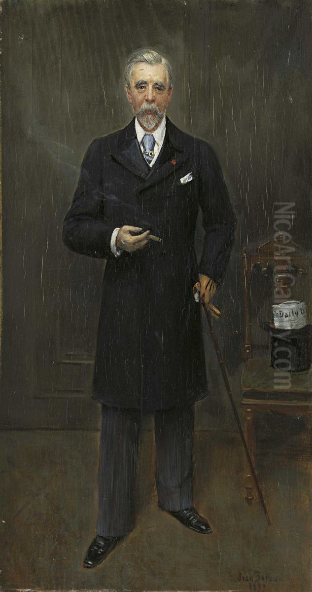 Sir Campbell Clarke Oil Painting by Jean Beraud