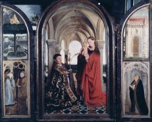 Madonna and Child with a Donor