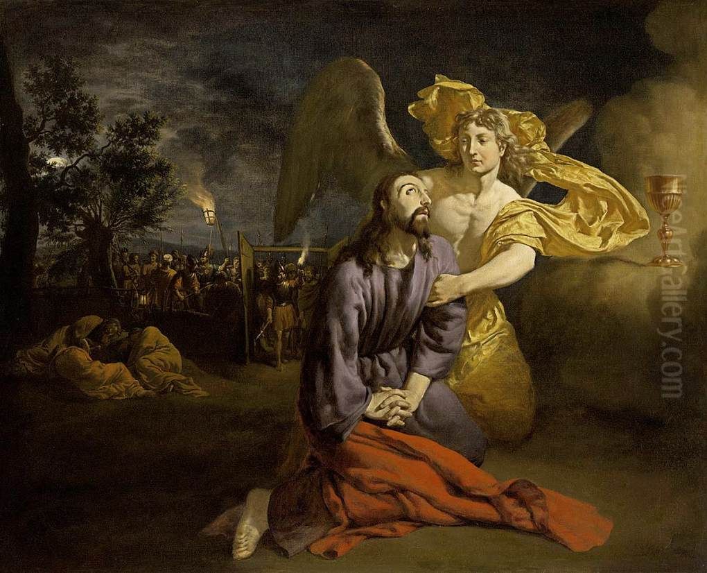 The Agony in the Garden Oil Painting by Adriaen Van De Velde