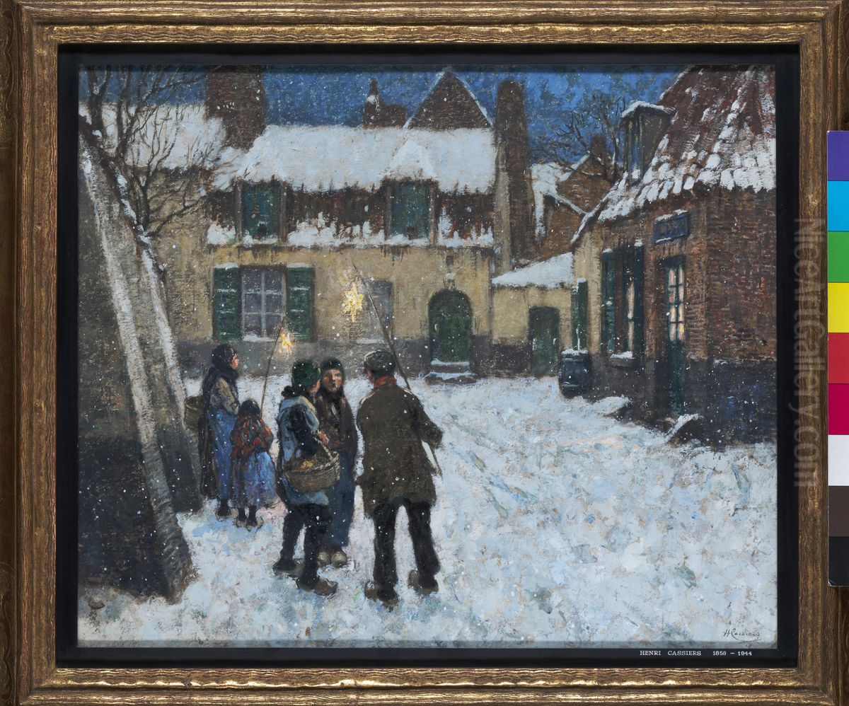 De koningen Oil Painting by Henri Cassiers