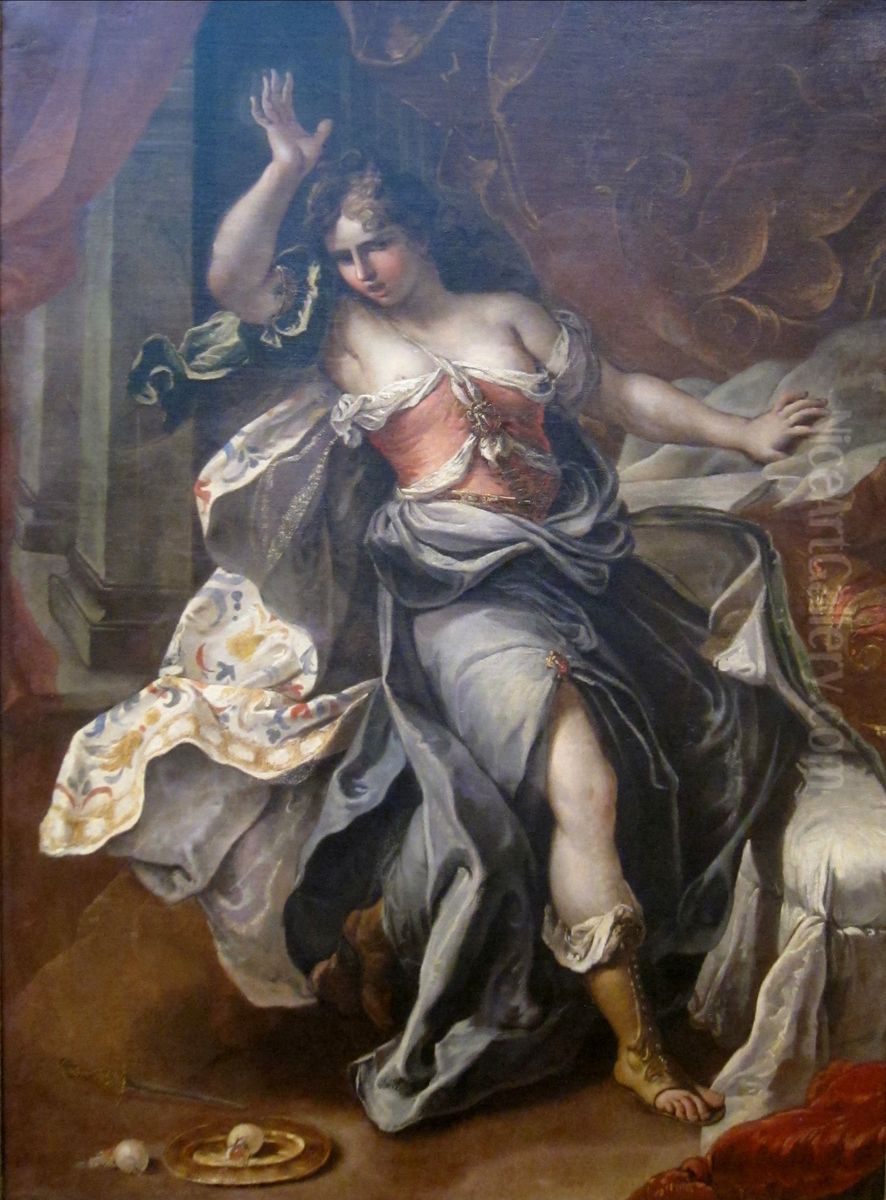 The Rape of Lucretia Oil Painting by Sebastiano Ricci