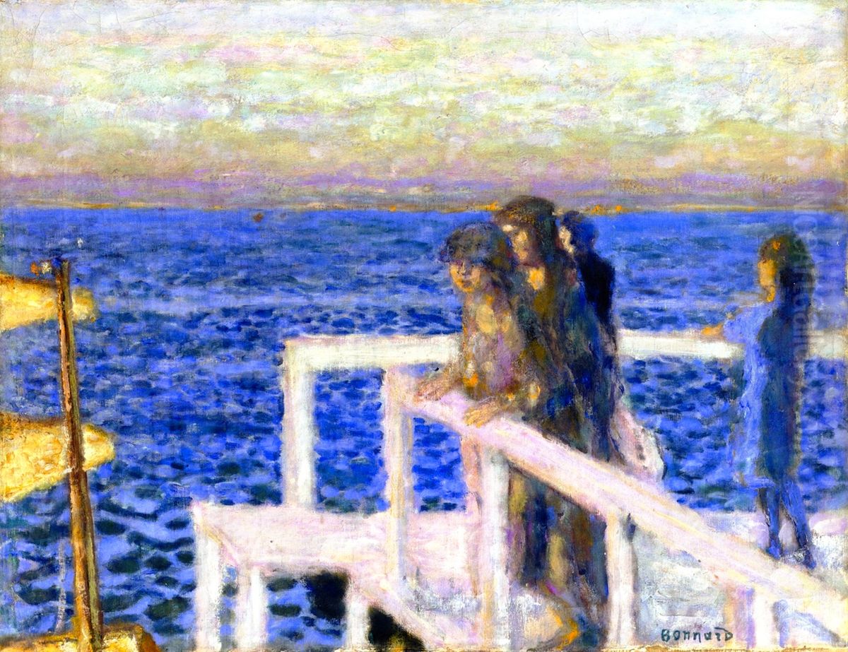 The Jetty at Cannes Oil Painting by Pierre Bonnard