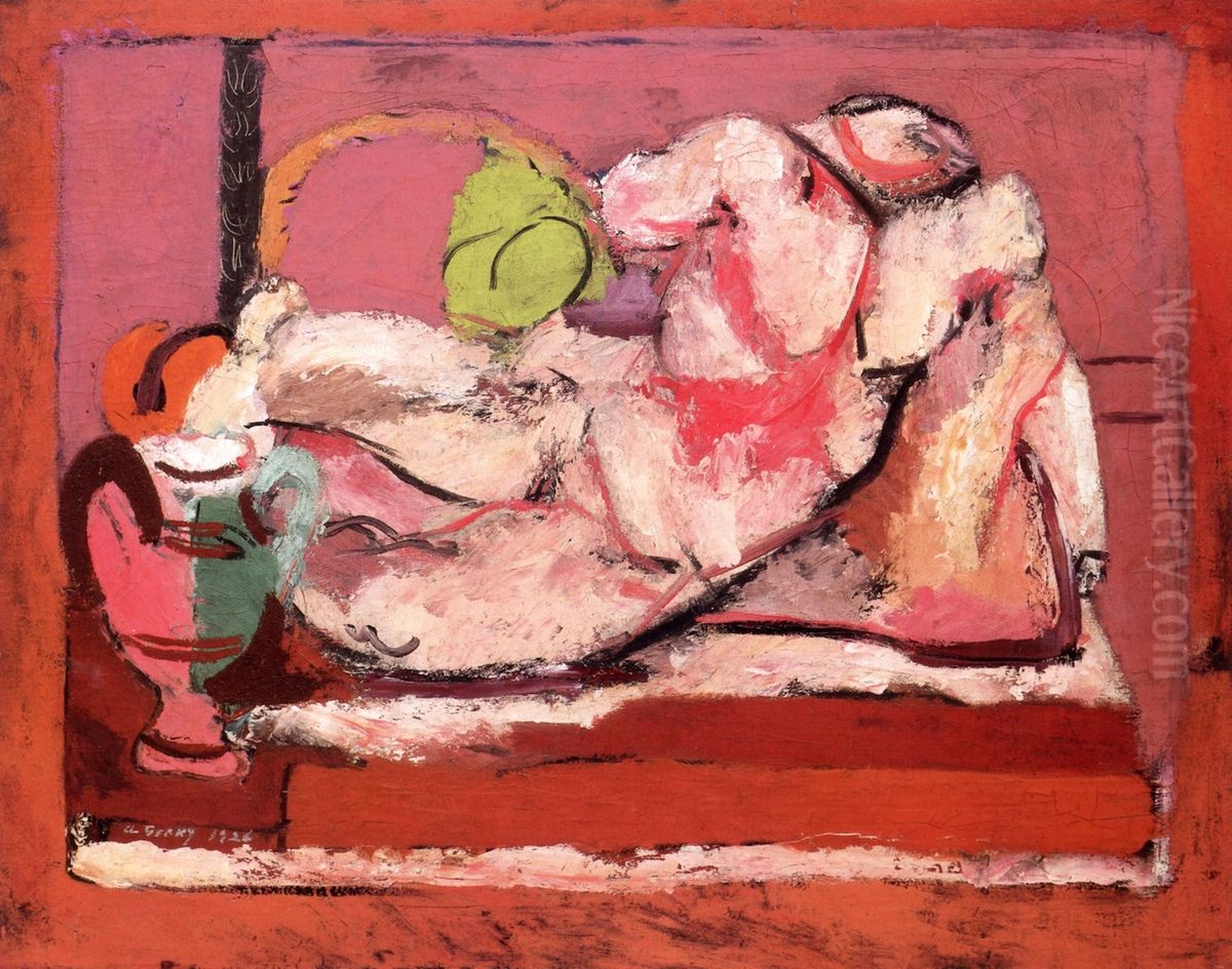 The Antique Cast Oil Painting by Arshile Gorky