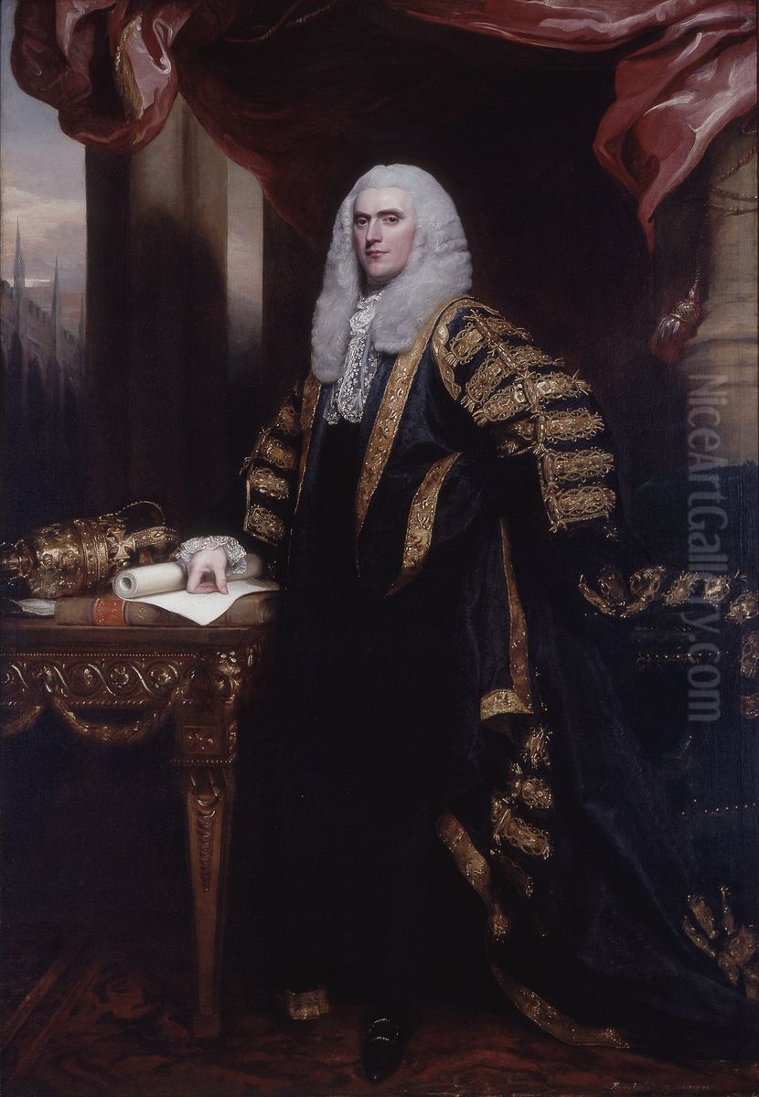 Henry Addington, First Viscount Sidmouth Oil Painting by John Singleton Copley