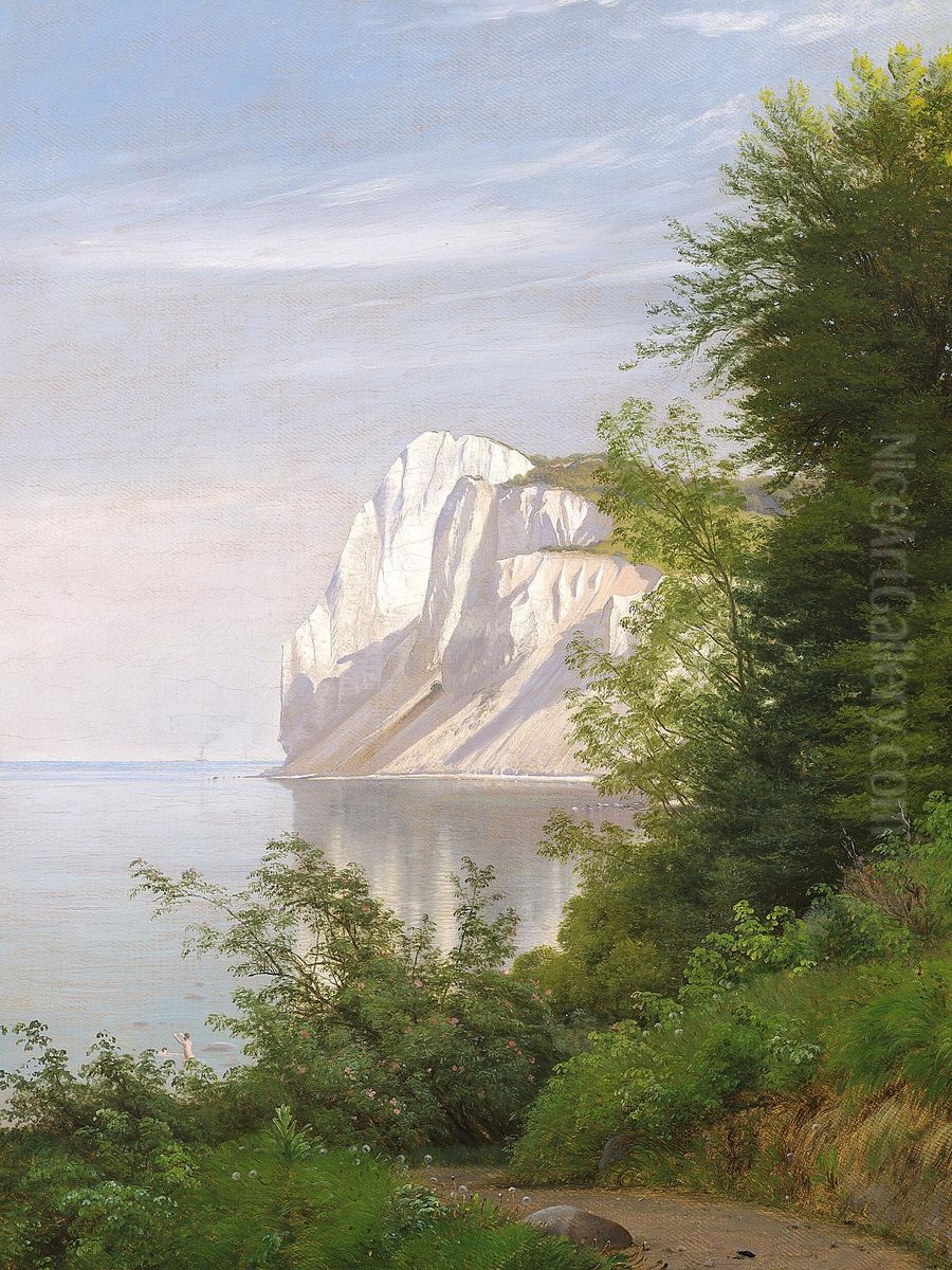 Moens Klint. Oil Painting by P. C. Skovgaard