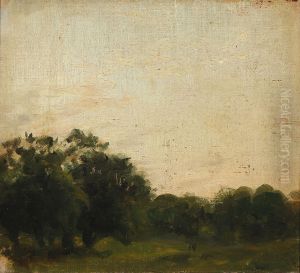 A forest glade. Study