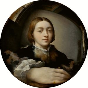 Selbstbildnis im Konvexspiegel