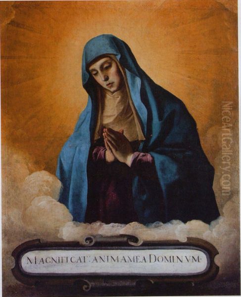 Magnificat Anima Mea Oil Painting by Francisco De Zurbaran