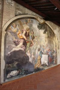 Christ nourished by Angels Christ nourished by Angels