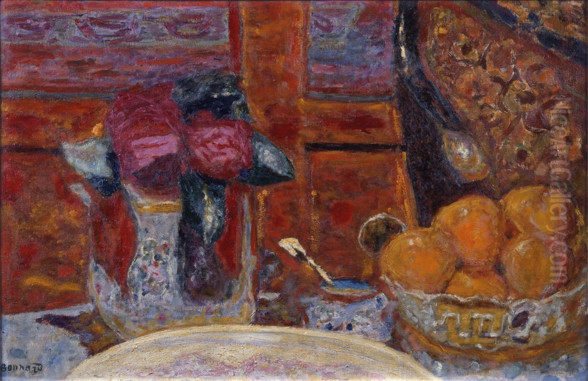 Still life Oil Painting by Pierre Bonnard