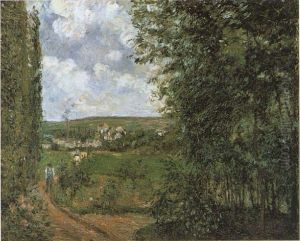 View from the Gratte-Coqs Hill, Pontoise