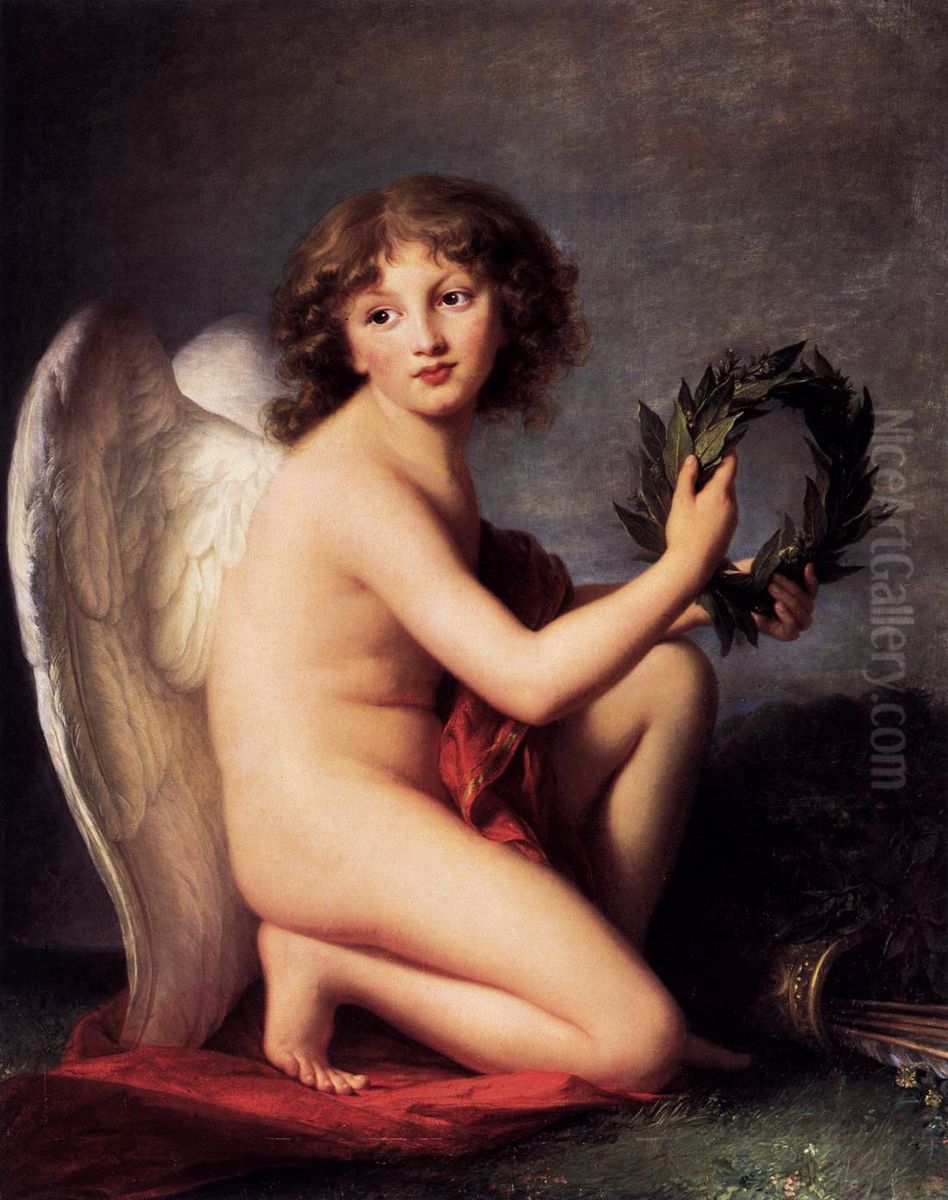 Prince Heinrich Lubomirski as Genius of Fame Oil Painting by Elisabeth Louise Vigee Le Brun