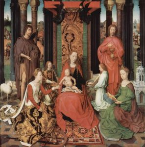 Sacra Conversazione with Saints John the Baptist, John the Evangelist, Catherine of Alexandria, and Barbara