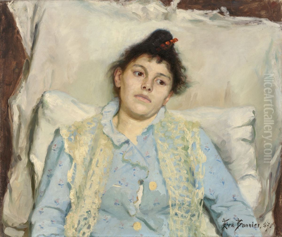Magdalena Oil Painting by Eva Bonnier