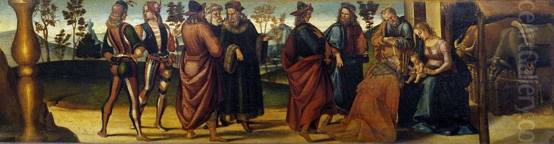 Adoration of the Magi Oil Painting by Luca Signorelli