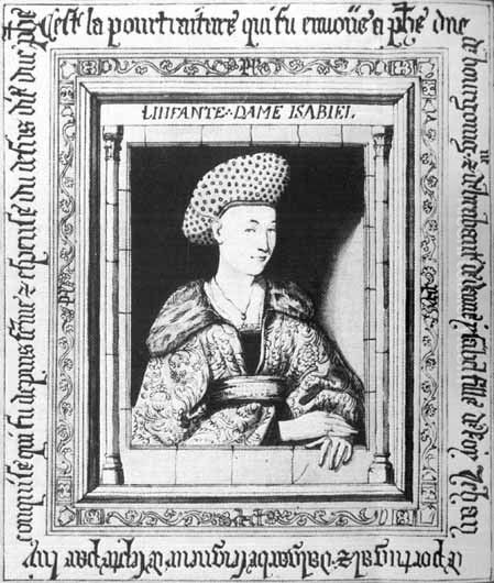 Portrait of Isabella of Portugal Oil Painting by Jan Van Eyck